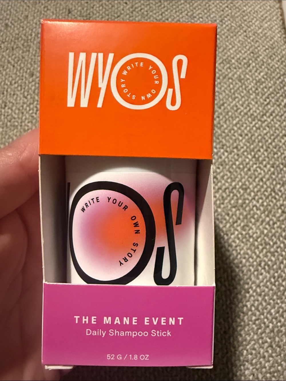 WYOS The Mane Event Daily Shampoo Stick
